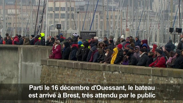 Trophée Jules Verne: Joyon boucle son tour du monde en 40 jours