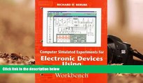 PDF [DOWNLOAD] Computer Simulated Experiments for Electronics Devices Using Electronics Workbench