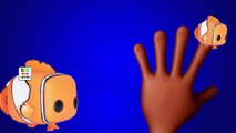 Finding Nemo Kids Toy Finger Family Song | Nemo Fish Finger Family Cartoon Animation Nursery Rhymes
