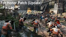 For Honor low FPS Fix