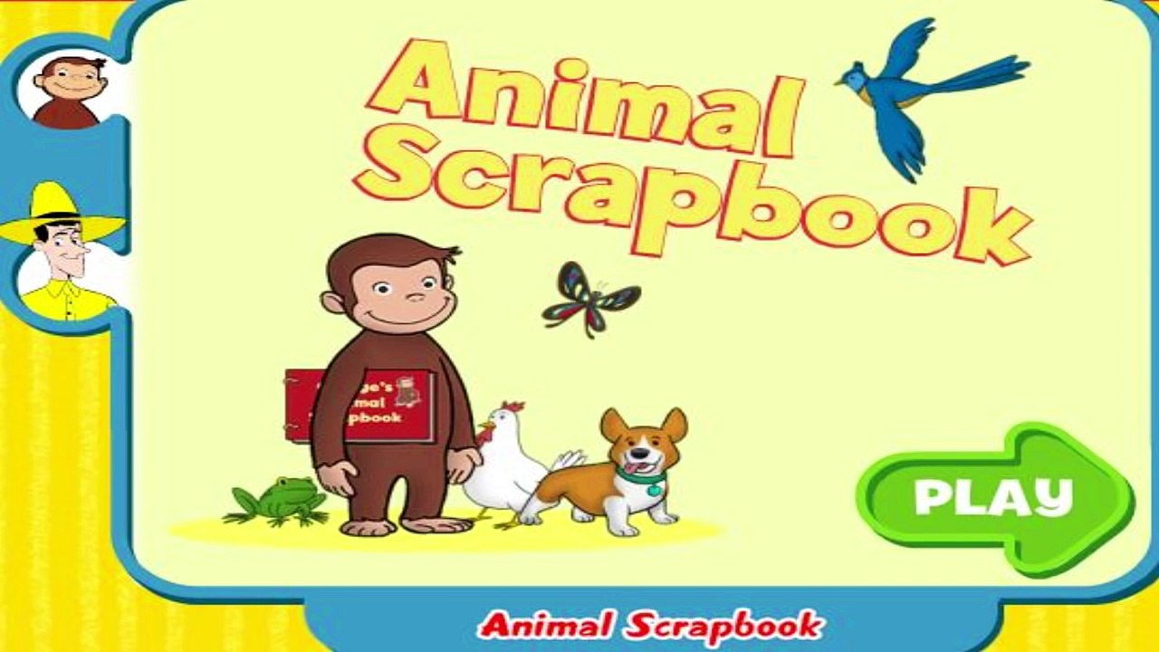 Curious George - Animal Scrapbook - Curious George Games