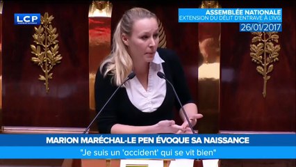 Marion Maréchal-Le Pen : "Je suis un accident qui se vit bien"