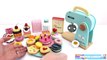 Toy Mixer Playset Cakes Cookies with Wooden Velcro Toys for Kids Preschoolers