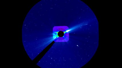 Cometa indo em direção ao sol - 2016.08.05