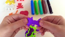 Играть и изучать цвета с пластилина, лепка из глины и творчества для детей и детей
