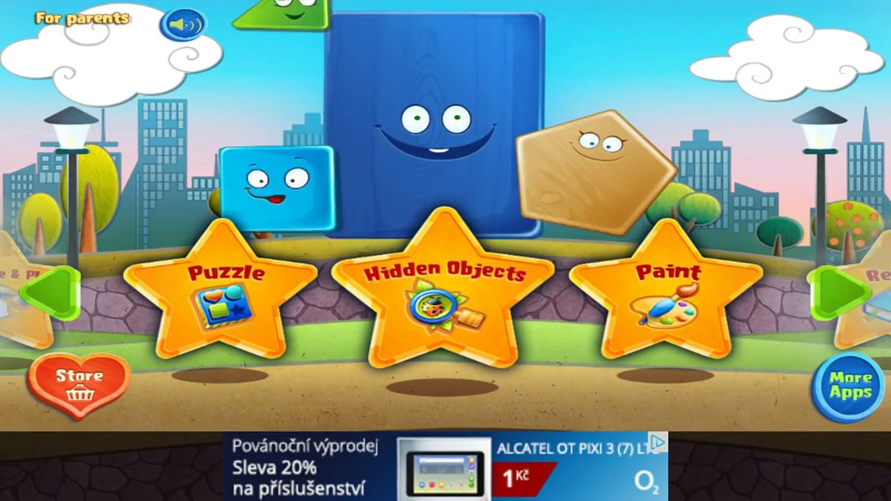 Friendly Shapes - TabTale Android gameplay Movie apps free kids best top TV film