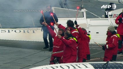 Novo recorde de volta ao mundo em barco a vela