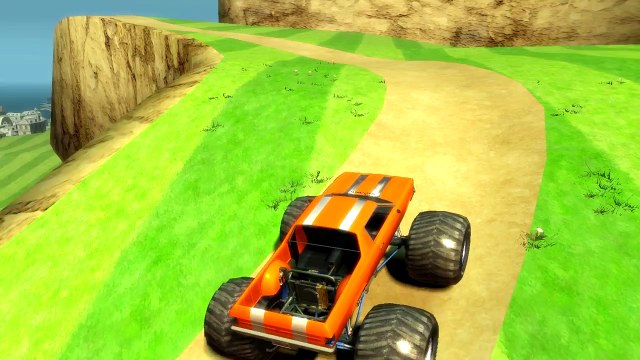 SPIDERMAN COLORS Driving A Moster Car Nursery Rhymes Children Songs Itsy Bitsy Spider & More