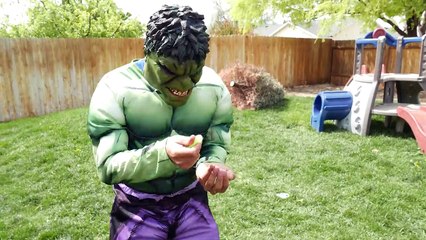 Red Venom Spiderman vs Hulk and Spidergirl - Real Life Booger Battle!! | Superhero Movie!
