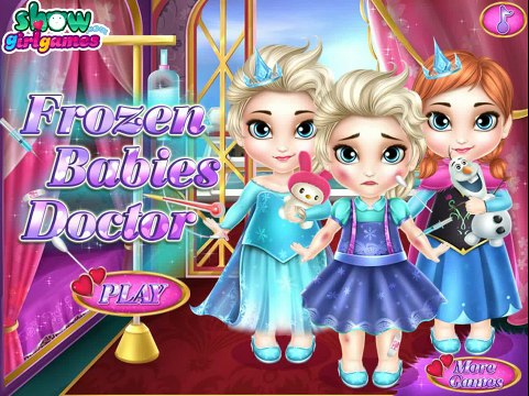♥ Frozen Games Elsa And Anna Baby Frozen 2 Doctor Game To Play Free ♥