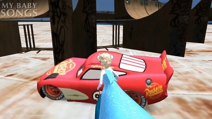 Elsa Anna Spiderman Nursery Rhymes with Hulk, McQueen Cars, Buzz Lightyear