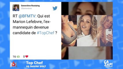 Top chef : Marion, chef et mannequin, fait chavirer les internautes !