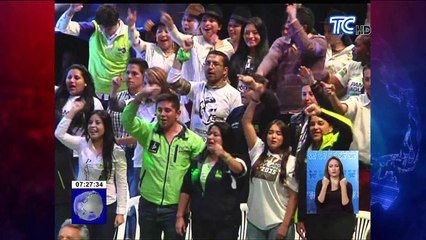 Lenin Moreno mantuvo un debate con jóvenes emprendedores