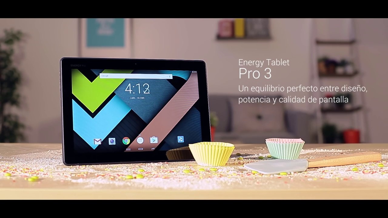 Energy Tablet Pro 3, nueva tablet de Energy Sis...