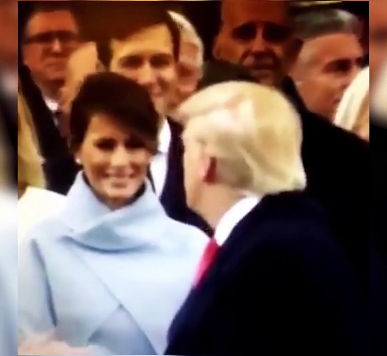 Le vrai visage de Melania Trump... Elle se rend compte qu'elle est mariée à Donald!!!