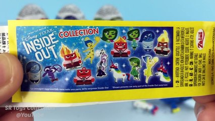 Игрушки Сюрприз Дисней Наизнанку Гнев Радость Печаль Страх Отвращение Шоколадные Яйца Найти Капсулы Дори