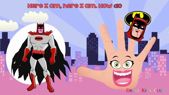 Finger Семья Бэтмена | Популярные Nursery Rhymes Детские Песни | Бэтмен Цветов Детские Песни