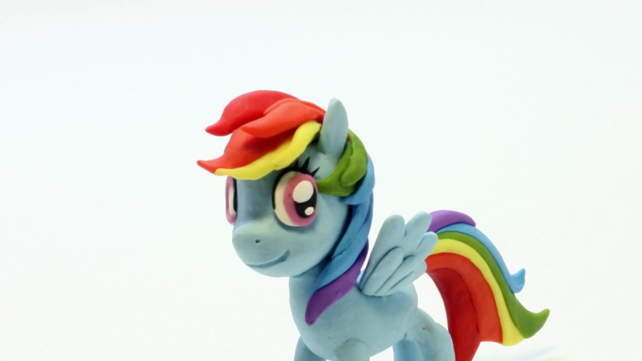 Play Doh Rainbow Dash Stop Motion Playdough My Little Pony Animation