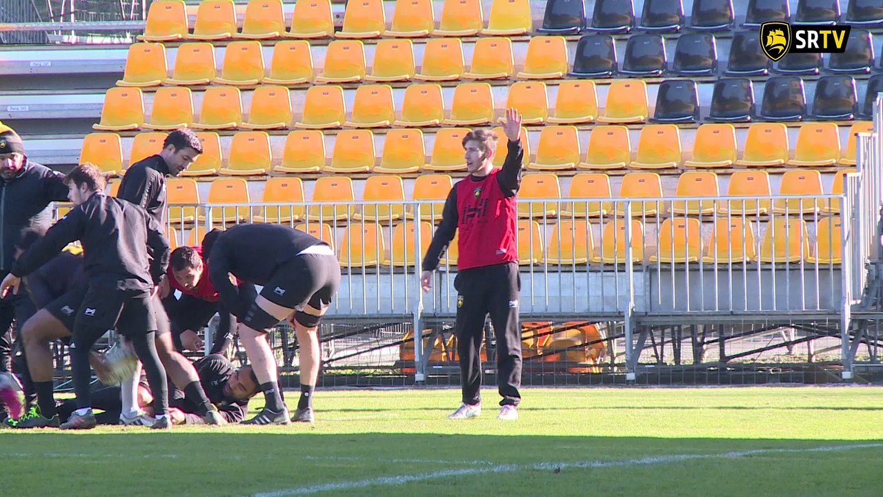Avant match Toulon - Stade Rochelais
