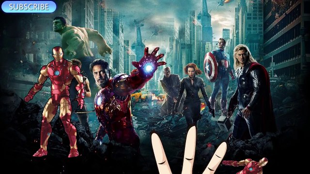 Finger семья Мстители семья | семья палец песни для детей | потешки для детей