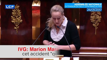 IVG: Marion Marechal-Le Pen, cet accident "qui se vit bien"