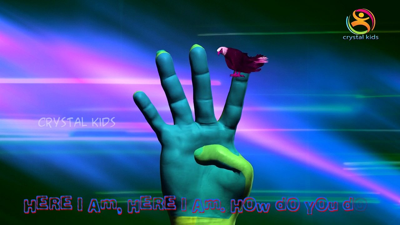 Cartoon Finger Family Nursery Children English Animated 3d animated rhymes