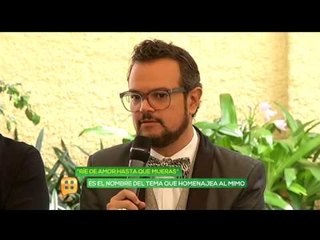 Aleks Syntek presentó canción principal del filme "Cantinflas"