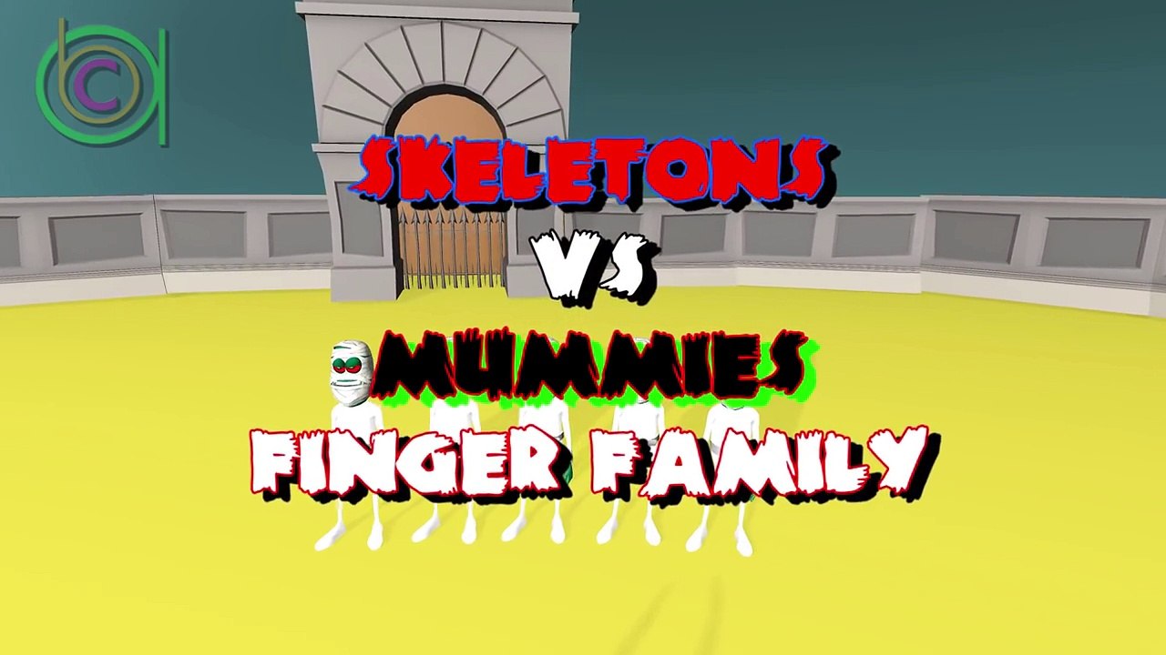 Skeleton Vs Mummy Epic Battle Comic Finger Family | Epic Battles Finger Family in 3D