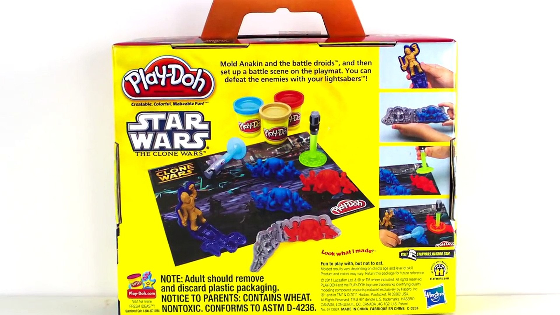⁣Star Wars The Clone Wars Play-Doh