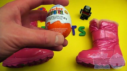 Kinder Surprise Egg Learn A Word! Getting Dressed! Lesson 11 YouTube