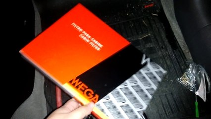 Troca filtro ar condicionado do GM Astra