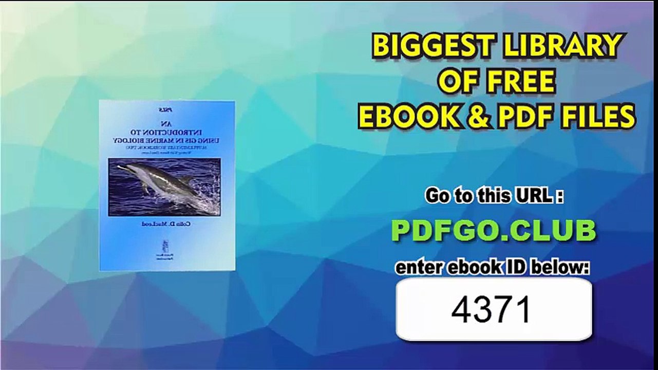 An Introduction To Using GIS In Marine Biology_ Supplementary Workbook Two_ Working With Raster Data Layers (Psls)