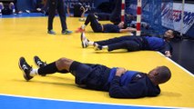 Le dernier entraînement des bleus avant la demi-finale du mondial