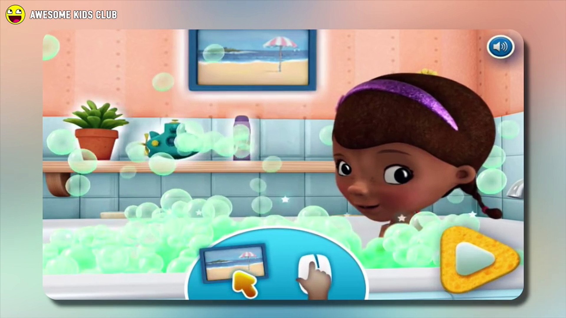 doc mcstuffins bath