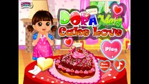 Dora the Explorer Make Cake Love - Cartoon Game for Children new HD - New Dora the Explorer