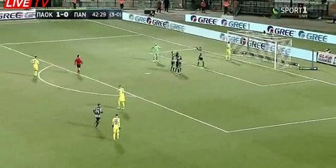 Diego Biseswar  GOAL HD - PAOK	2-0	Panetolikos 26.01.2017
