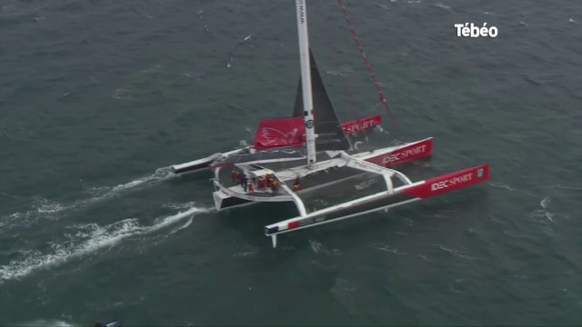 Trophée Jules-Verne. Francis Joyon bat le record en 40 J, 23 H, 30 M et 30 S