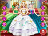 ♥ Disney Frozen Games Rapunzel Elsa Anna Wedding Frozen Dressup ♥