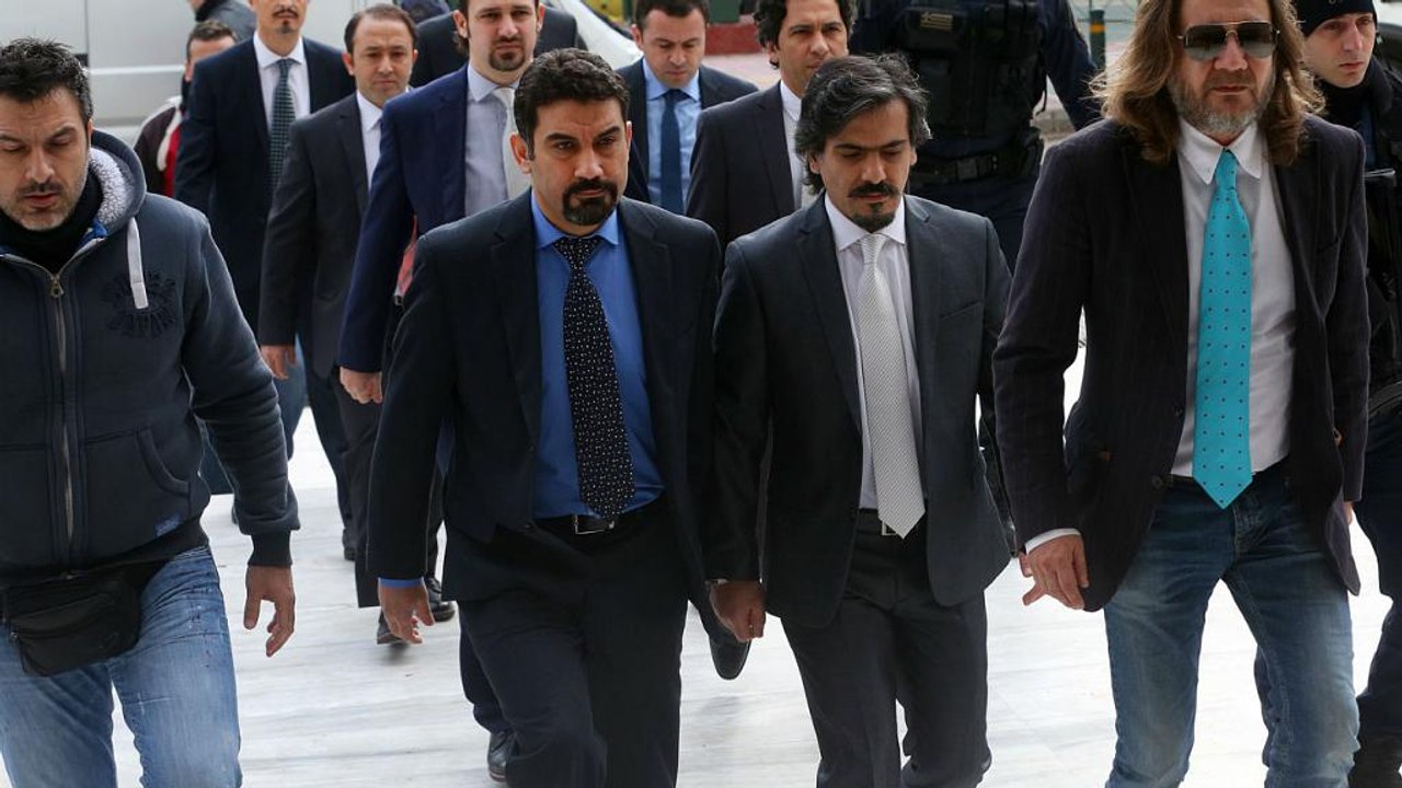 Griechischer Gerichtshof: Türkische Militärs nicht ausliefern