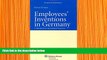 READ book German Act on Employees  Inventions: A Handbook for International Business Michael