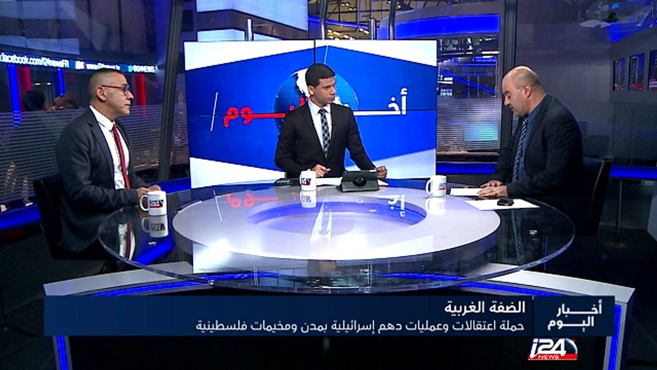 حملة اعتقالات وعمليات دهم إسرائيلية في مختلف انحاء الضفة الغربية