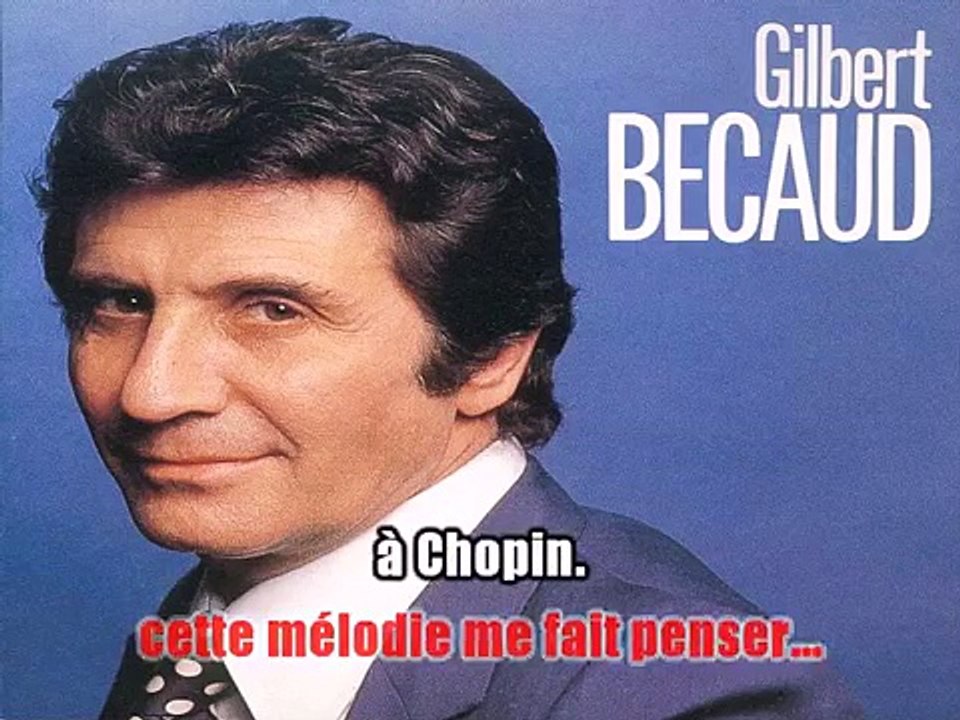 Gilbert Bécaud - Le pianiste de Varsovie KARAOKE / INSTRUMENTAL
