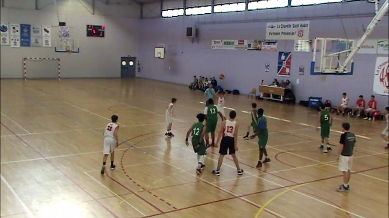 Blanc et Rouge Action : U15G Pré-Région ASCA - CTC JALT JCM 22/01/2017