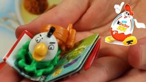 Kinder Joy Surprise Egg - Magic Kinder - Angry Birds - White Bird Matilda & Fingers Games - FF602