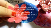 Fiori di natale con confezione delle uova di carta