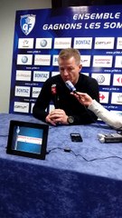 Olivier Guégan après le match contre Raon l'Etape