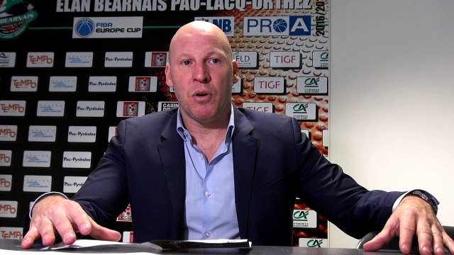 Eric Bartecheky après Elan Béarnais - Dijon : On gère une situation compliquée