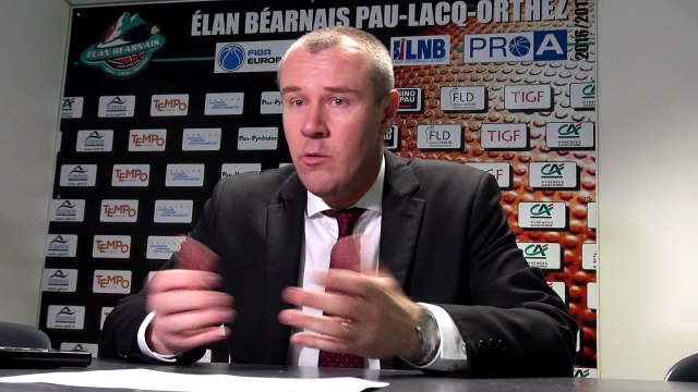 Laurent Legname après Elan Béarnais - Dijon : On est dans la merde