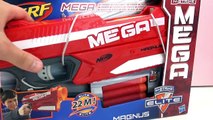 Nerf Gun Mega Magnus Unboxing deutsch - Neue Nerf Pistole Spielzeug