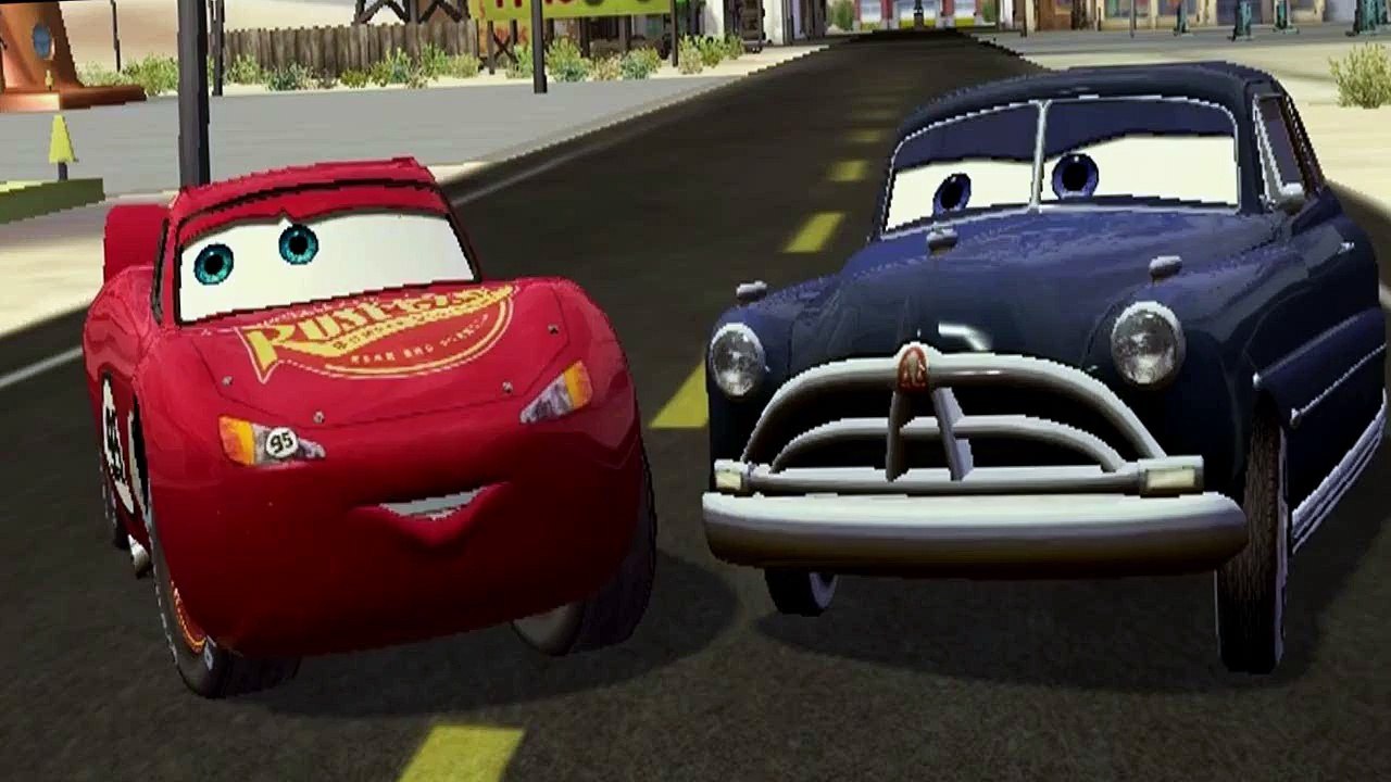 AMAZING Race with Lightning McQueen Cars in HD Rayo Macuin Gameplay Funny with Disney Pixar Cars